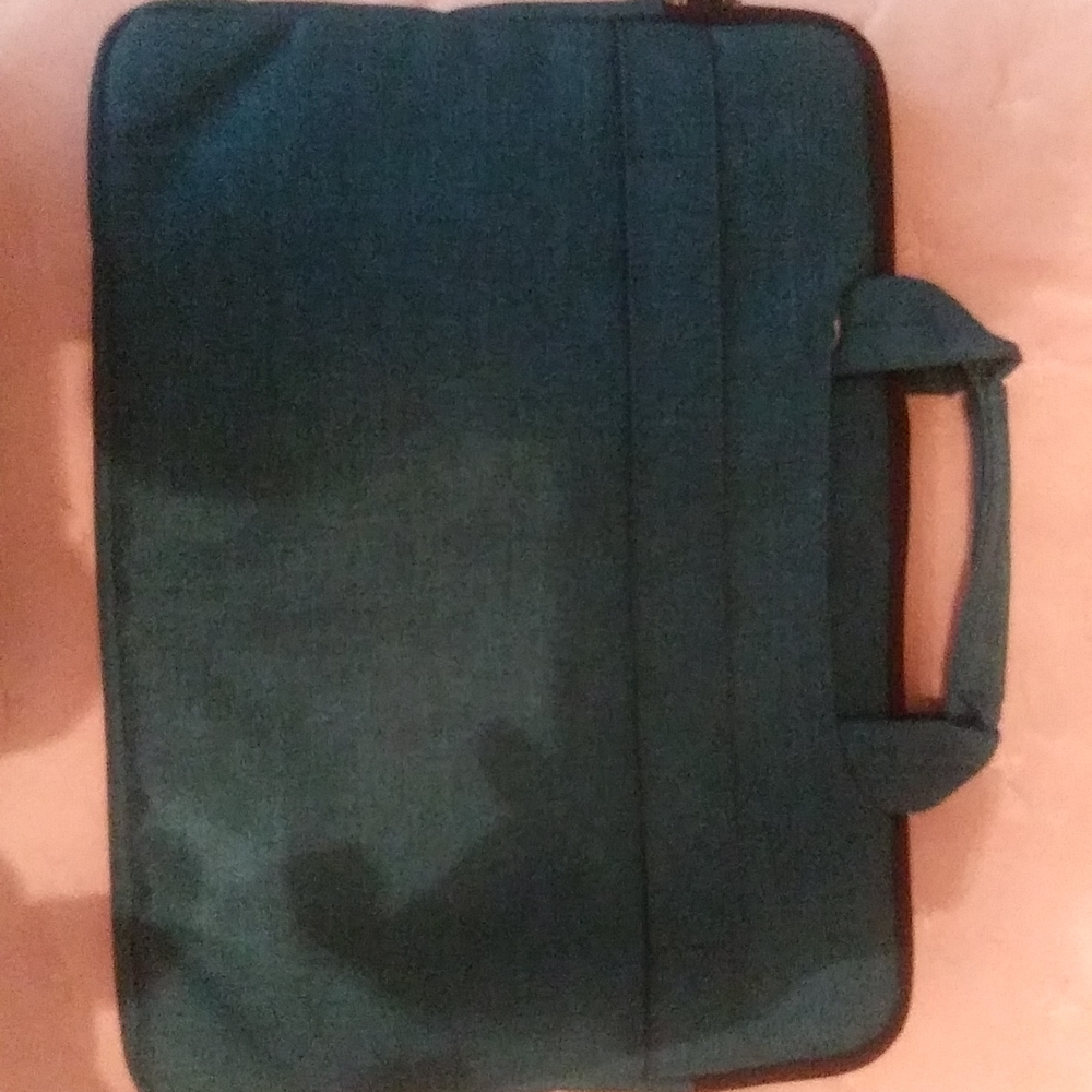 #44) Green 14'' laptop case